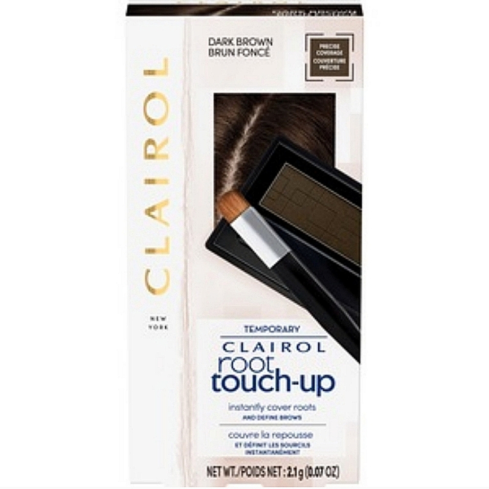 Clairol Root Touch-Up Temporary Concealing Powder, Dark Brown